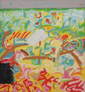 <b>GRANATO, IVALD</b><br>(1949-2016)<br>Sem título<br>Acrílica s/ tela<br>120 x 110 cm