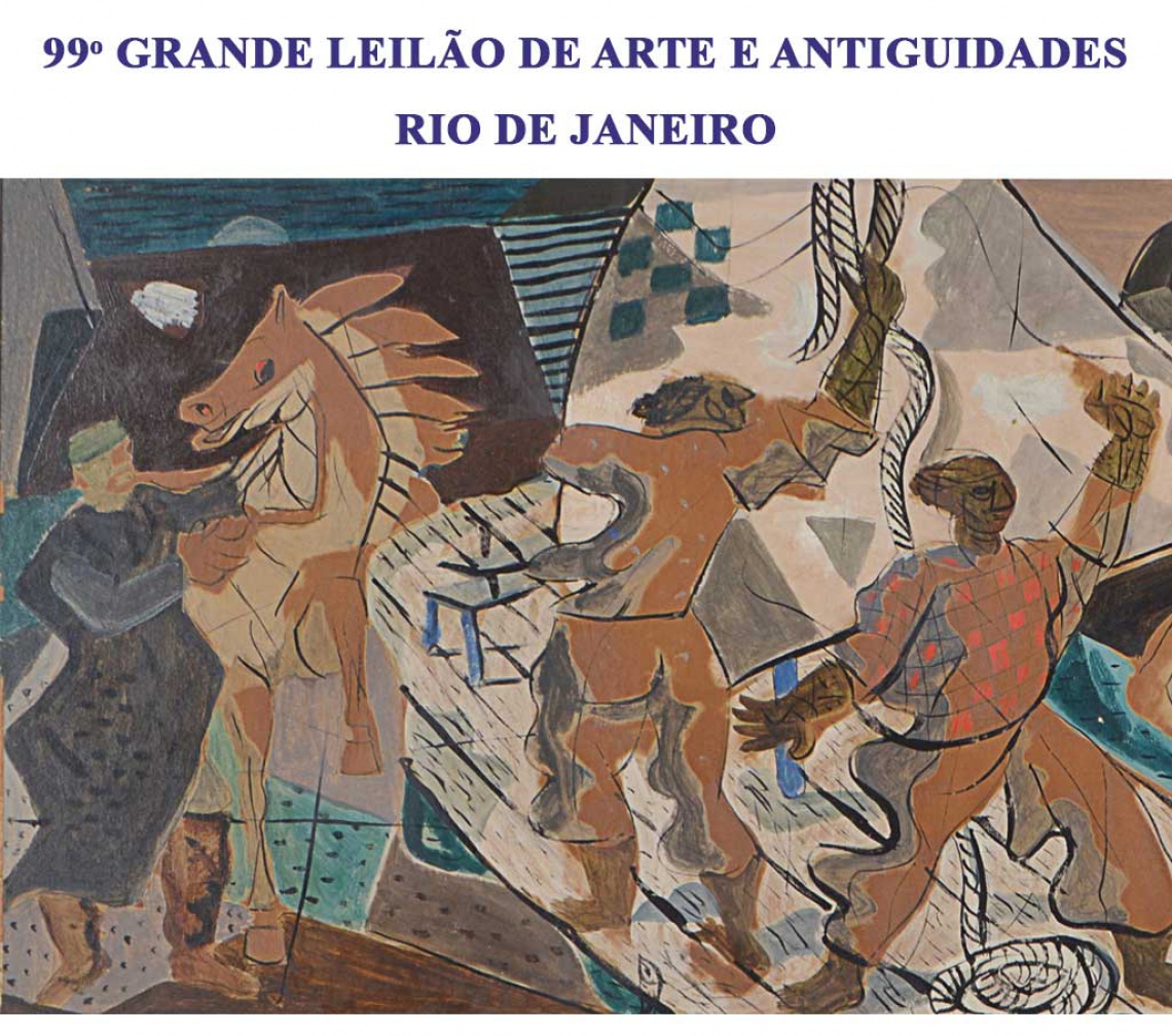 99 GRANDE LEILÃO DE ARTE E ANTIGUIDADES RIO DE JANEIRO